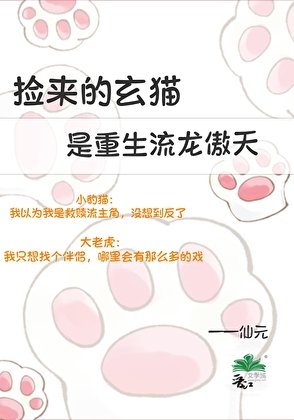 《撿來的玄貓是重生流龍傲天》